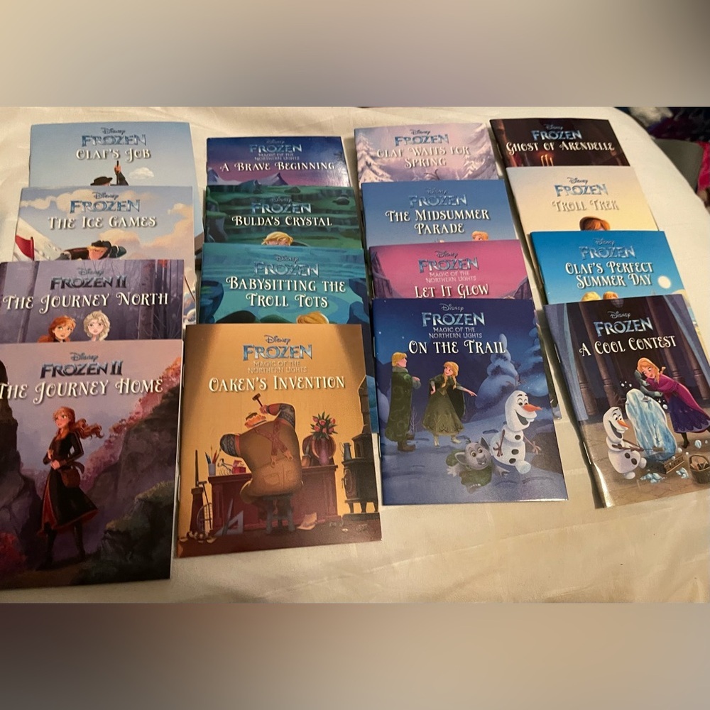 Autumn Publishing Frozen Mini Paperback Books 
There are 24 books.